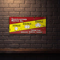 SHELL TRIPLE 810 X 380 MM METAL SIGN