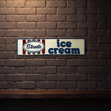 STREETS ICE CREAM 800 X 200 MM METAL SIGN