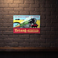 TRIANG HORNBY 600 MM X 400 MM METAL SIGN