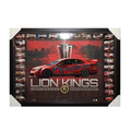 Bathurst 50 Years Holden Race Wins Lion Kings Of Mountain FRAMED - KING CAVE