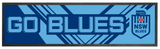 NSW Blues NRL Premium Rubber-Backed Bar Mat Runner - image 1