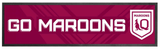 QLD Maroons NRL Premium Rubber-Backed Bar Mat Runner - image 1
