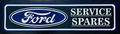 Ford "Service Spares" Premium Rubber Bar Mat Runner - KING CAVE