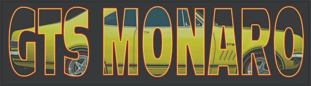 Holden GTS Monaro Premium Rubber-Backed Bar Mat Runner - KING CAVE