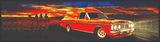 1971 Ford XY Falcon GT Panel Van Premium Rubber Bar Mat Runner - KING CAVE