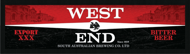 West End Premium Rubber-Backed Bar Mat Runner