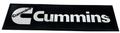 Cummins Black Premium Rubber-Backed Bar Mat Runner - KING CAVE