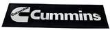 Cummins Black Premium Rubber-Backed Bar Mat Runner - KING CAVE