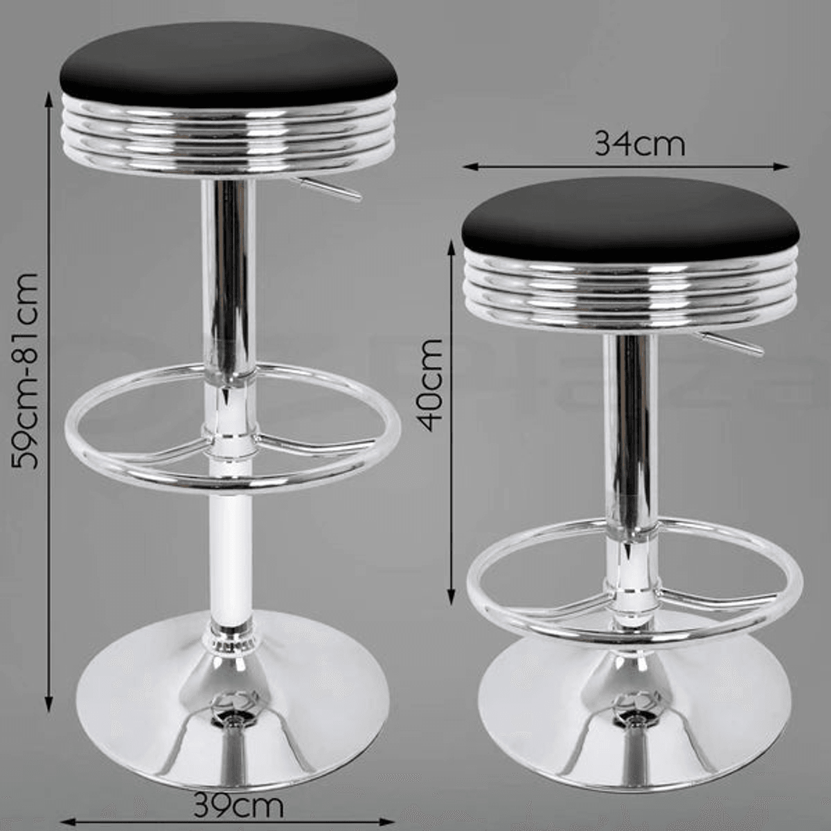 Bundaberg Bundy Rum Premium Retro Bar Stool - KING CAVE