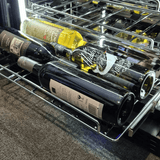 Mini Slide Out Wine Shelf — Half Size for Bottom Step