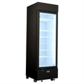 HUS-SC372B — Schmick HUS-SC372B bar fridge - glass door detail