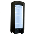 HUS-SC372B — Schmick HUS-SC372B bar fridge - glass door detail