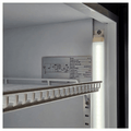 HUS-SC372B — Schmick HUS-SC372B bar fridge - glass door detail