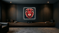 KC Lion Light Box in home theatre