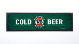 VB Cold Beer Premium Rubber-Backed Bar Mat Runner