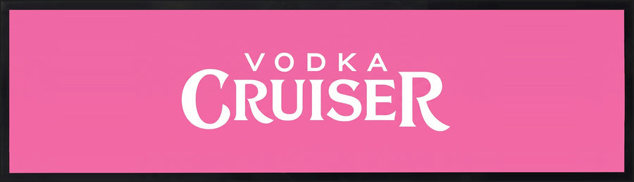 Vodka Cruiser Premium Rubber-Backed Bar Mat Runner