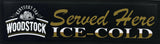 Woodstock "Served Here Ice Cold" Premium Rubber-Backed Bar Runner - image 1