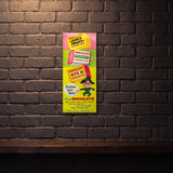 WRIGLEYS YELLOW 600 MM X 300 MM METAL SIGN