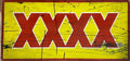 XXXX Beer Retro Metal Sign - 810 x 380mm