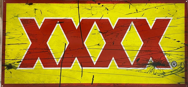 XXXX Beer Retro Metal Sign - 810 x 380mm