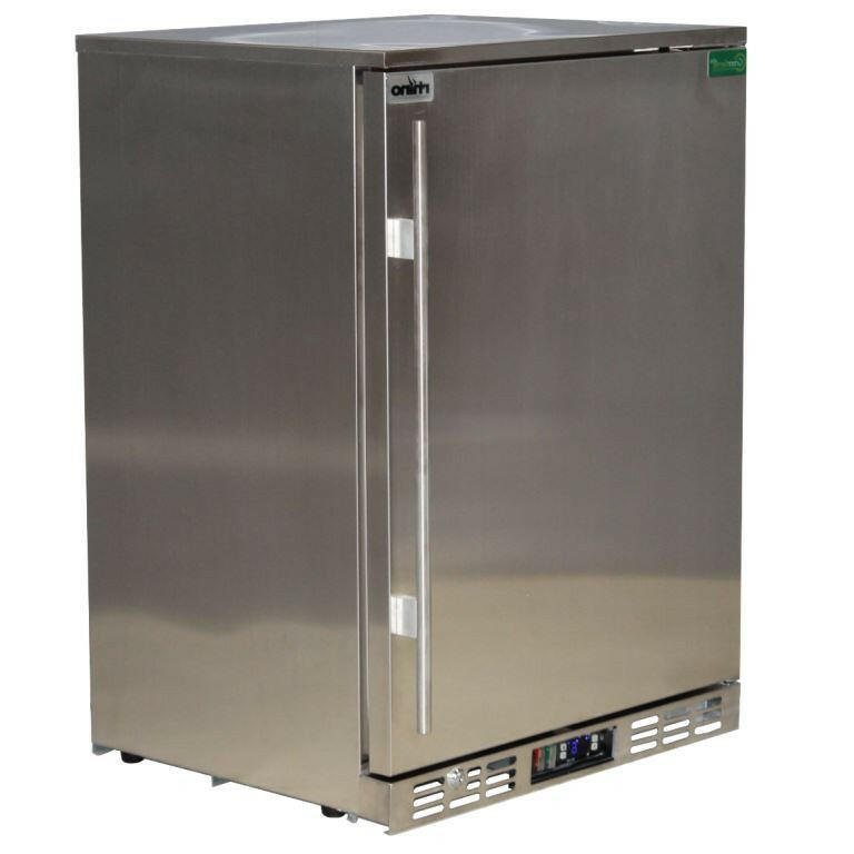 Rhino SG1R-SD - Stainless Steel 1 Door Solid Stainless Bar Fridge Right Hinged