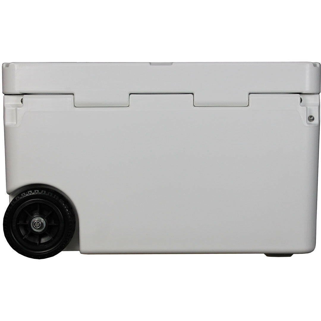 Rhino ES-50QTW Roto Molded Foam Injected 50 Litre Ice Box With Longest Ice Retention And Cool Wheels With Handle - Model ES-50QTW