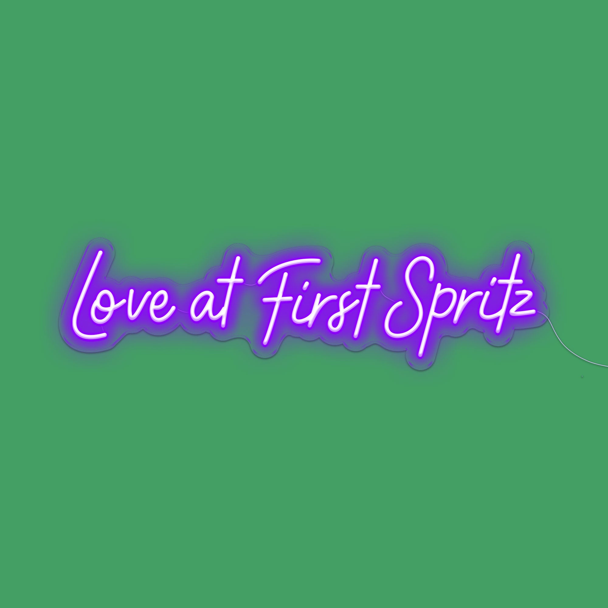 Love At First Spritz Neon Sign