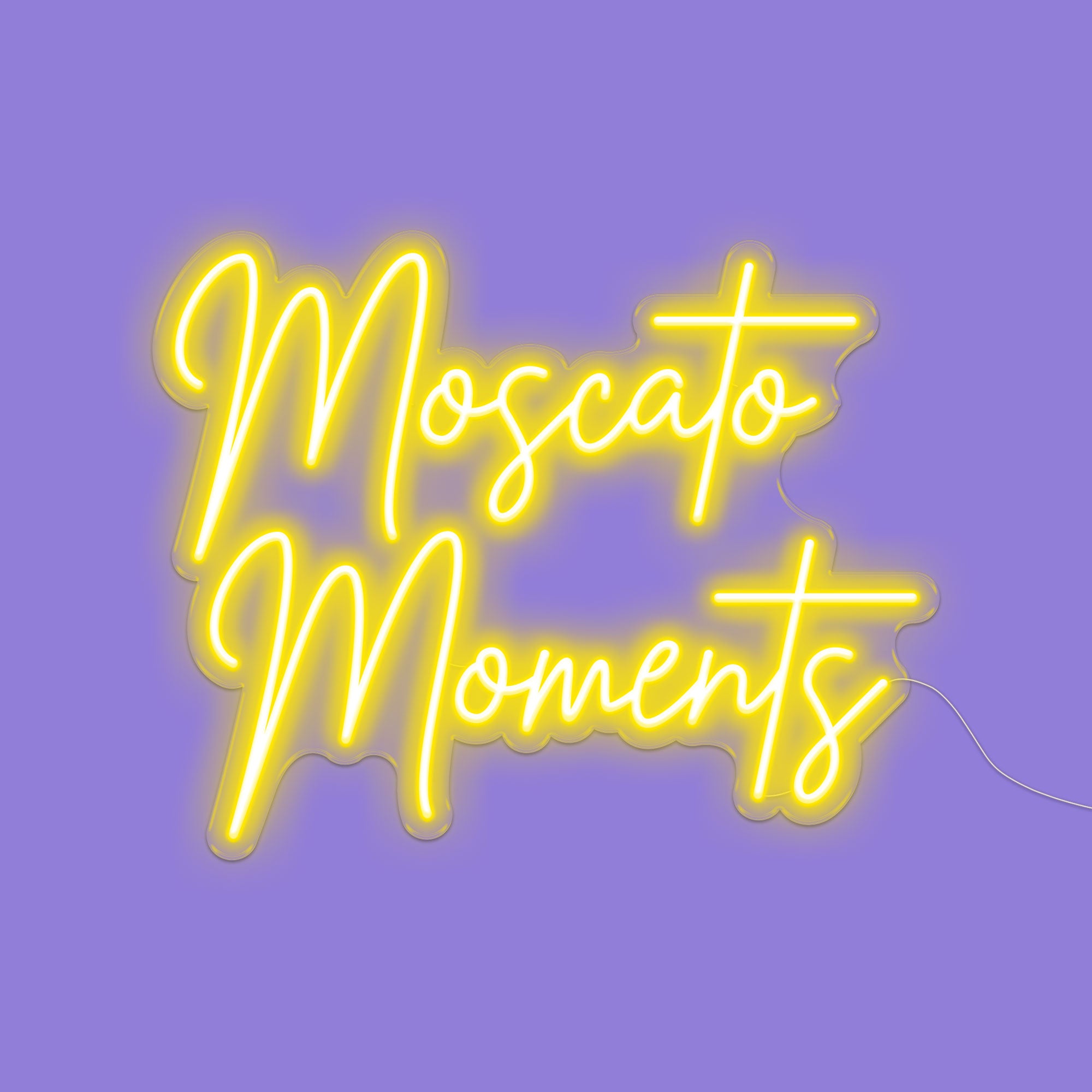 Moscato Moments Neon Sign