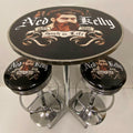 Ned Kelly Bar Table & Bar Stool Set