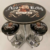 Ned Kelly Bar Table & Bar Stool Set