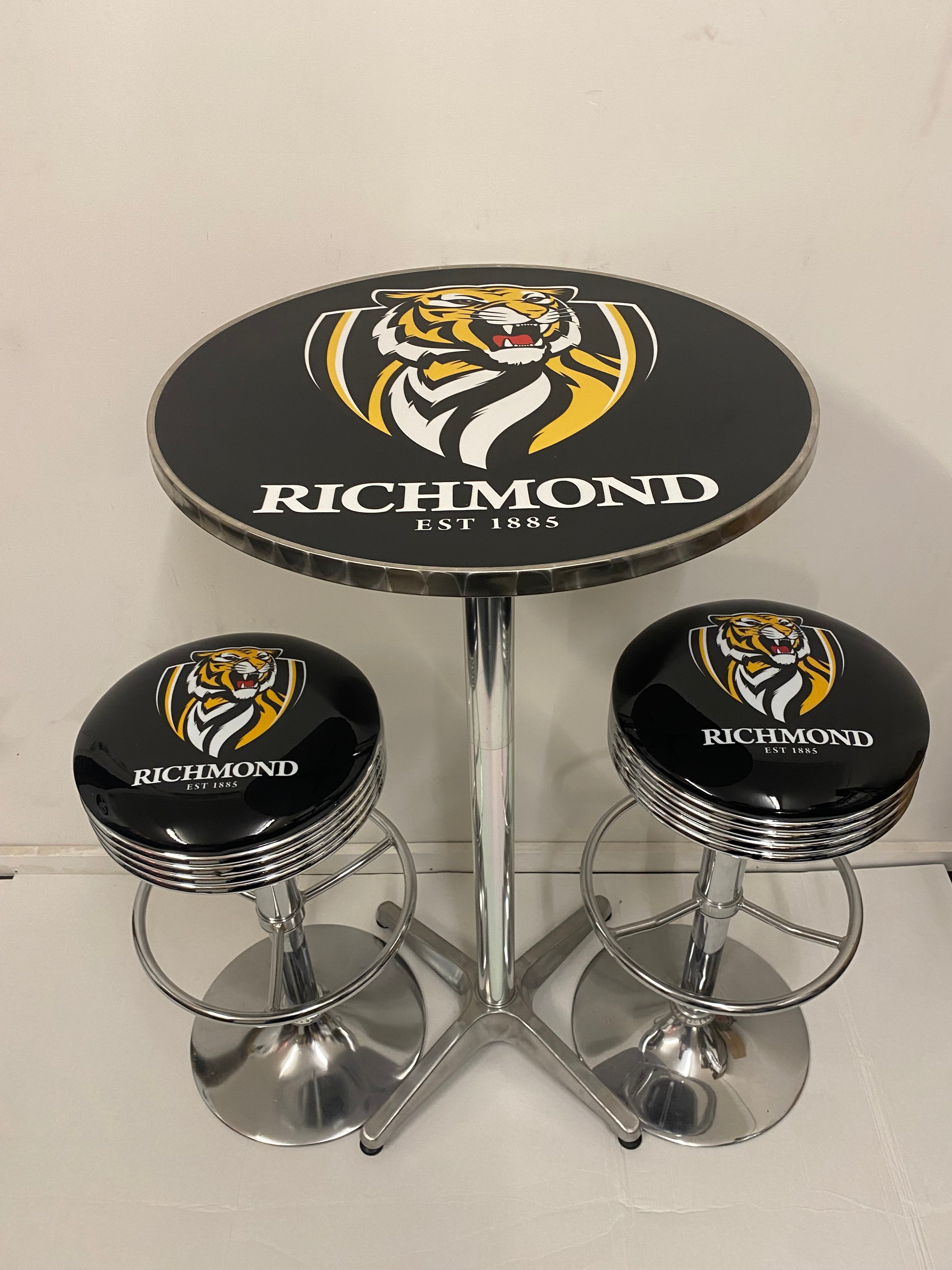 Richmond Tigers Bar Table & Bar Stool Set