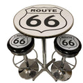 Route 66 Bar Table & Bar Stool Set