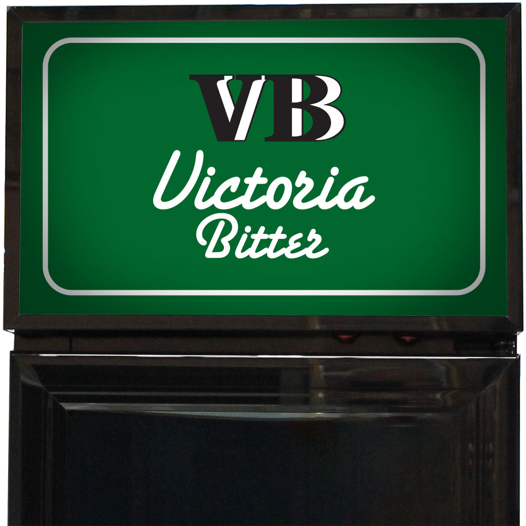 Victoria Bitter Original Branded Skinny Upright Bar Fridge - Model SS-P160-VB-V2
