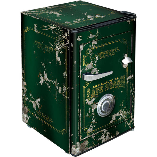 Retro Safe Design Mini Bar Fridge 70 Litre Schmick Brand With Opener - Model HUS-BC70B-SAFE