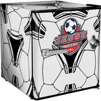 Soccer Ball Football Design Mini Bar Fridge And Opener - BC46B-SOCCER