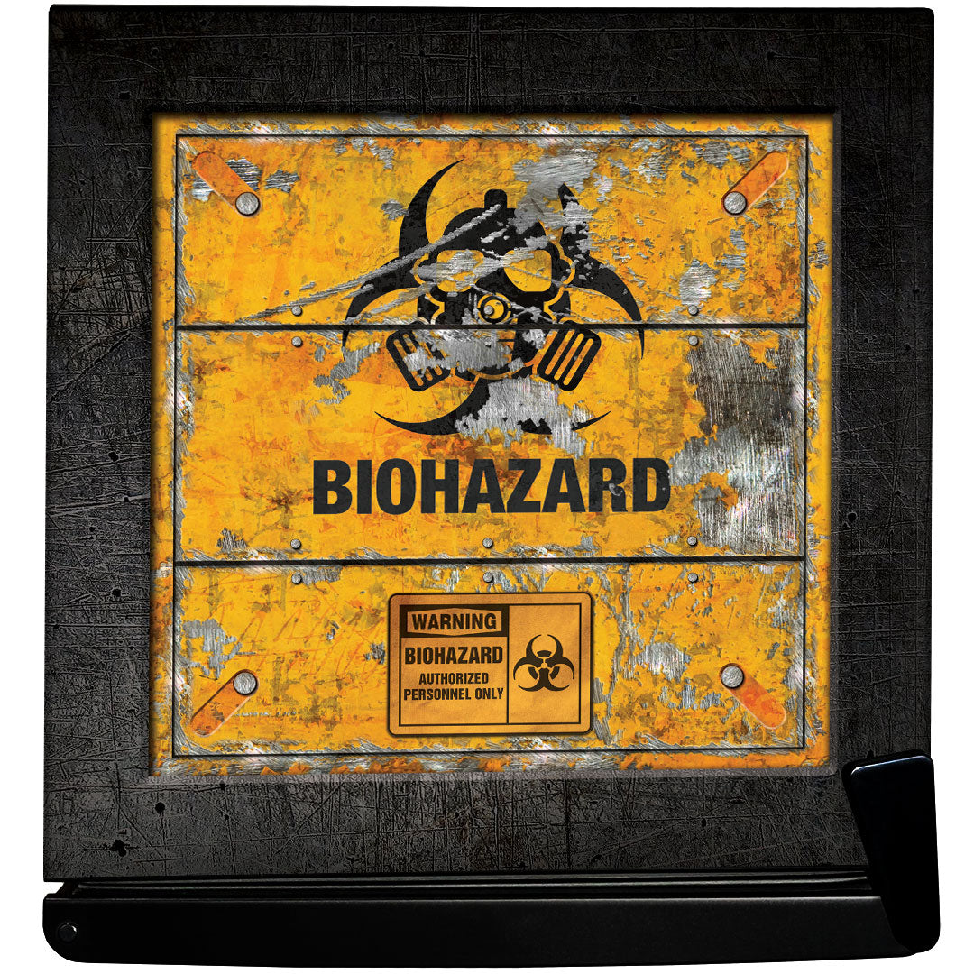 Toxic Waste Crate Design Mini Bar Fridge - A Great Gift Idea - Model HUS-BC46B-TOXIC