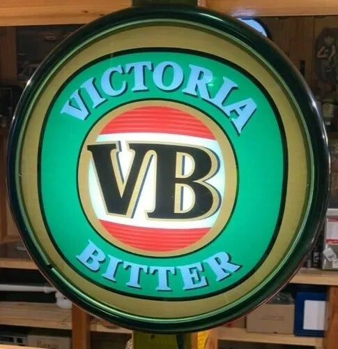 VB Victoria Bitter Illuminated Wall Mount Bar Light