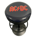 AC/DC Black Matt Gas-Lift Adjustable Bar Stool - KING CAVE