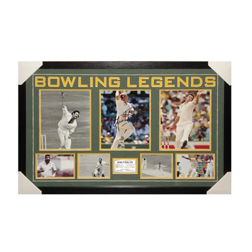 Batting Legends Collage Framed - Signed by Ricky Ponting - KING CAVE