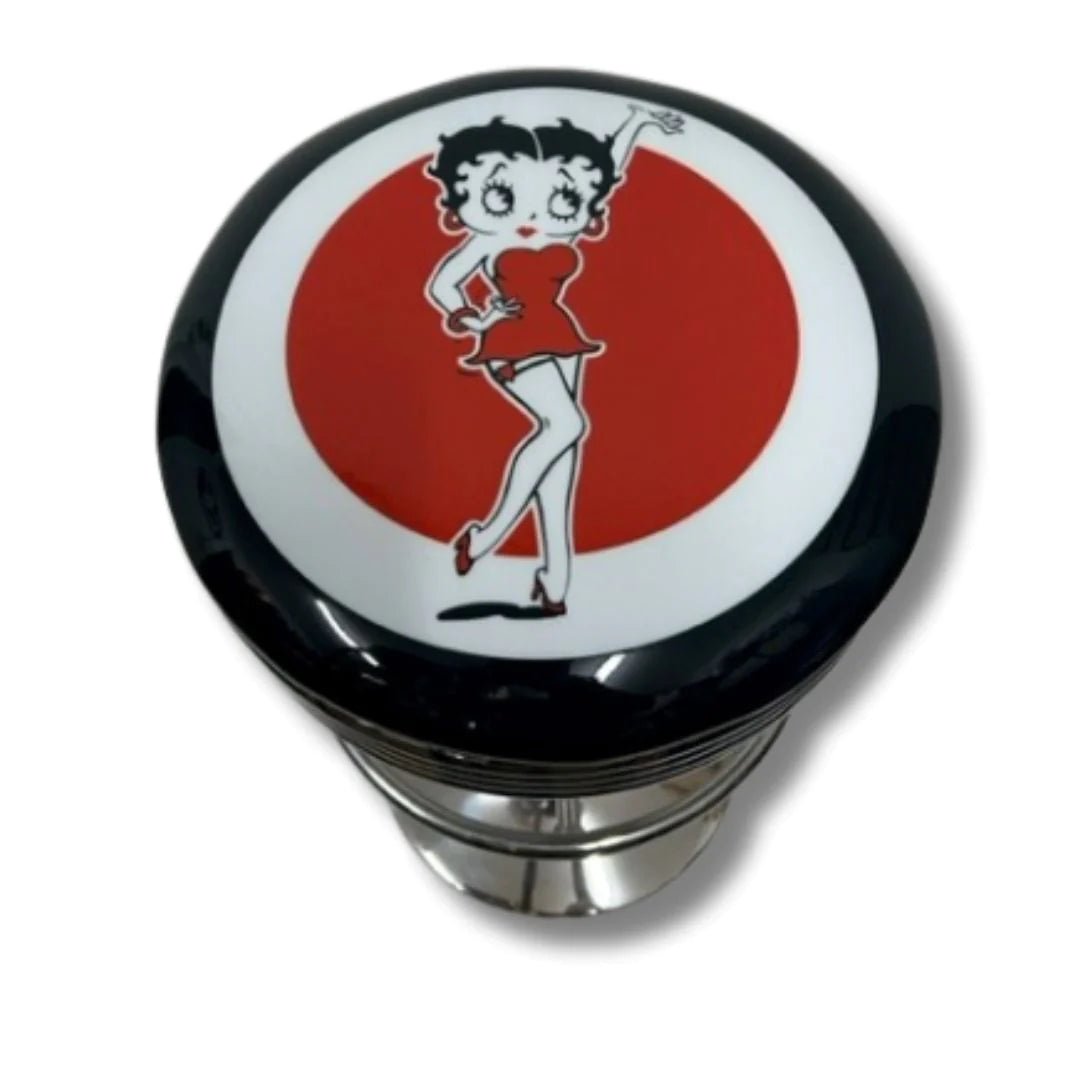 Betty Boop Premium Retro Gas-Lift Bar Stool - KING CAVE