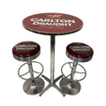 Carlton Draught Bar Table & 2 Stool Package - KING CAVE