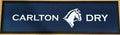 Carlton Dry Dark Premium Rubber-Backed Bar Runner - KING CAVE