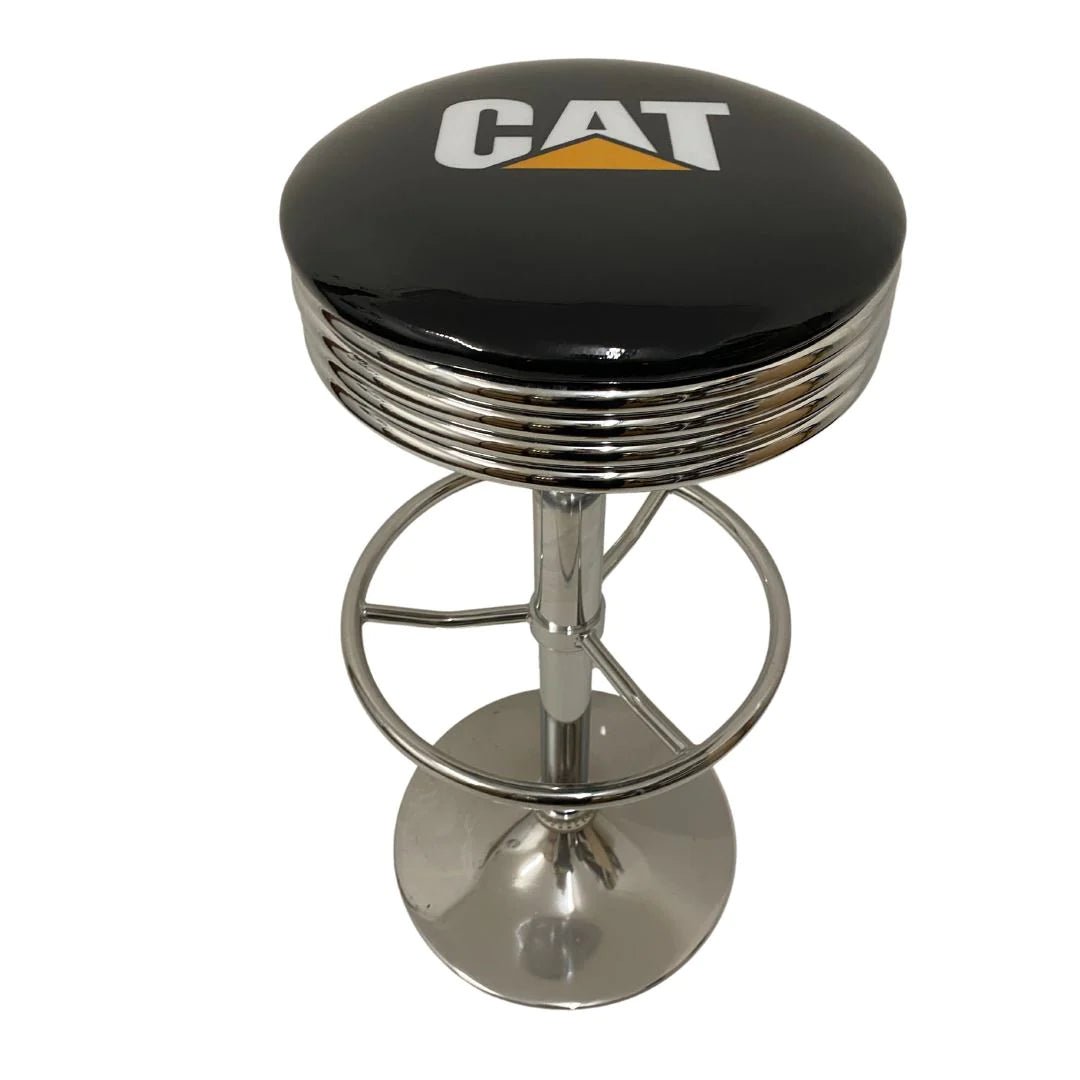 Caterpillar CAT Retro Gas-Lift Bar Stool - KING CAVE