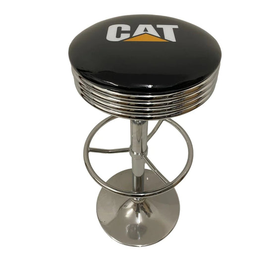 Caterpillar CAT Retro Gas-Lift Bar Stool - KING CAVE