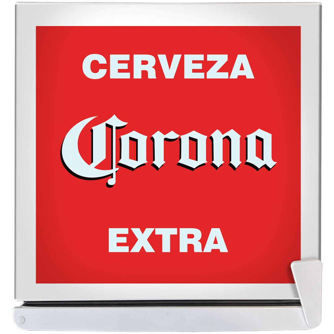 Cerveza Corona Retro Mini Bar Fridge 46Litre - Model BC46W-CORONA-V2 - KING CAVE