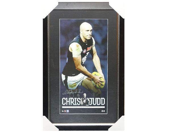 Chris Judd Signed Lithograph Framed - KING CAVE