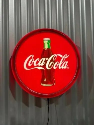 Coca-Cola Bottle Illuminated Wall Hanging Bar Light - KING CAVE