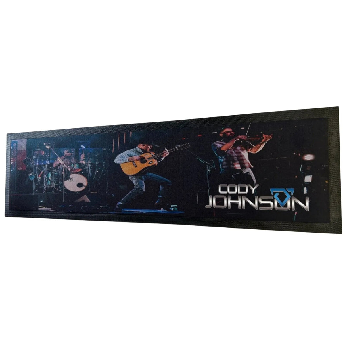 Cody Johnson Premium Rubber-Backed Bar Mat Runner - KING CAVE
