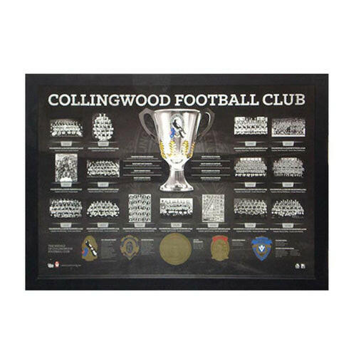 Collingwood History Print Framed