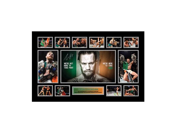 Conor McGregor Large Collage Framed - KING CAVE